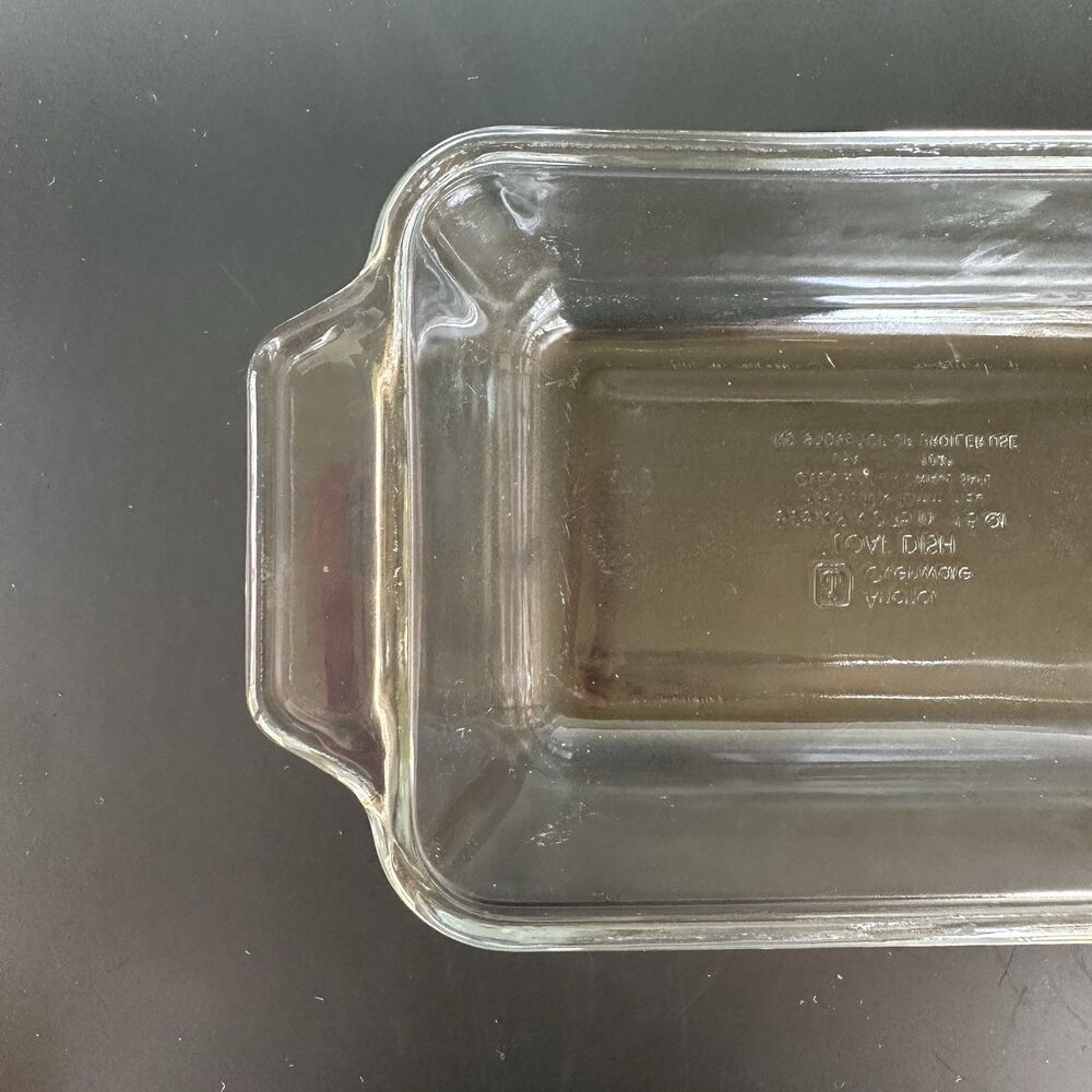 Anchor Ovenware Loaf Dish 1041 Baking Pan 5.25” x 9” x 2.75”   1.5 Qt USA - Picture 3 of 8